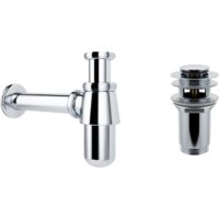 Wellsee Drainage System 182103001 (сифон, донный клапан, хром)