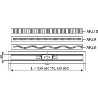 Alcaplast APZ10-750M Image #3