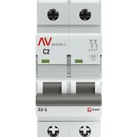 EKF Averes AV-6 2P 2A (C) 6kA mcb6-2-02C-av Image #2