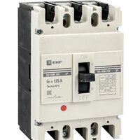 EKF PROxima ВА-99М 250125А 3P 35кА mccb99-250-125m
