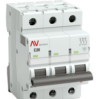 EKF Averes AV-6 3P 20A (C) 6kA mcb6-3-20C-av
