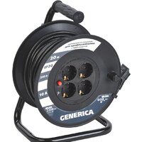 Generica УК20 WKP10-10-04-20-G (20 м, черный)