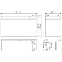 Delta HR 12-28W (12В/7 А·ч) Image #2