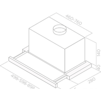 Elica Elite 14 Lux GRVT WH/A/90 Image #3