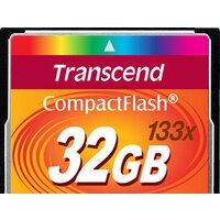 Transcend 133x CompactFlash 32 Гб (TS32GCF133) Image #1