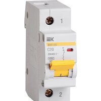 IEK ВА 47-100 20А 1P 10кА С MVA40-1-020-C