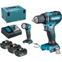 Makita DLX2349J (с 3-мя АКБ, кейс, фонарь)