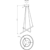 Escada Void 10254/2LED (Black APP) Image #5