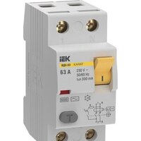 IEK KARAT ВД3-63 2P 63А 300мА 6кАC MDV20-2-063-300