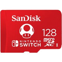 SanDisk Nintendo Switch Licensed Card Super Mario Edition microSDXC 128GB SDSQXAO-128G-GN3ZN