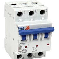 КЭАЗ 3P C 32А 6кА OptiDin BM63-3C32-УХЛ3 260796