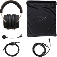 HyperX Cloud Alpha (черный/золотистый) Image #5