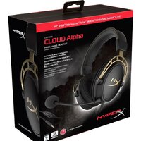 HyperX Cloud Alpha (черный/золотистый) Image #6