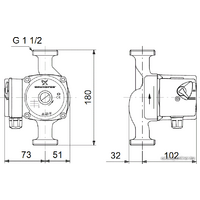 Grundfos UPS 25-40 180 Image #2