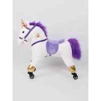 Amarobaby Funny Horse Лошадка AMARO-28FH-BeFi (белый/фиолетовый) Image #15