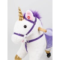 Amarobaby Funny Horse Лошадка AMARO-28FH-BeFi (белый/фиолетовый) Image #13