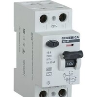 Generica ВД1-63 2Р 63А 30мА MDV15-2-063-030