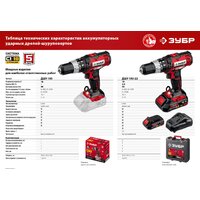 Зубр Мастер ДШУ-185-22 (с 2-мя АКБ, кейс) Image #12