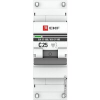 EKF PROxima ВА 47-100 1P 25А (C) 10kA mcb47100-1-25C-pro Image #4