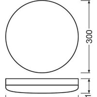 Ledvance LS Surface Circular LED Compact 300 24W/4000K IK10 IP65 Image #4