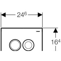 Geberit Delta 21 115.125.11.1 (белый) Image #2