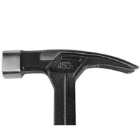 Berger Гвоздодер цельнокованый 450г BG1527 (магнит, 2-компонентная рукоятка) Image #5