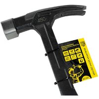 Berger Гвоздодер цельнокованый 450г BG1527 (магнит, 2-компонентная рукоятка) Image #12