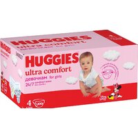 Huggies Ultra Comfort 4 Disney Box Girl (100 шт) Image #2