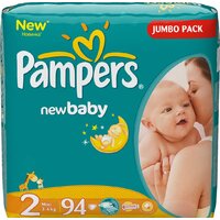 Pampers New Baby 2 Mini Jumbo Pack (94 шт)