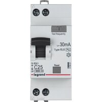 Legrand RX3 1P+N C 25А 30мА 6кА 2М AC 419401