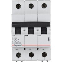 Legrand RX3 3P C 40A 4.5кА 3M 419712