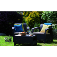 Keter Corfu Weekend Set 17197786 (коричневый) Image #3