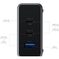 Satechi 100W Type-C PD Compact GAN Charger (европейская вилка) Image #3