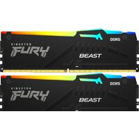 Kingston FURY Beast RGB 2x16ГБ DDR5 6800МГц KF568C34BBAK2-32
