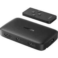 Ugreen CM332 80125 4 x HDMI (с пультом ДУ, черный)