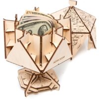 Eco-Wood-Art Глобус-икосаэдр (синий) Image #6