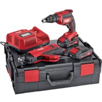 FLEX DW 45 18.0-EC M/2.5 Set 466824 (с 2-мя АКБ 2.5 Ач, кейс, насадка автоподачи)