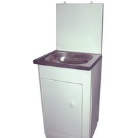 Петромаш Дачный (стальная раковина, белый)