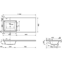 Эстет Даллас 110, левая (белый) Image #5