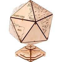 Eco-Wood-Art Глобус-икосаэдр
