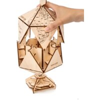 Eco-Wood-Art Глобус-икосаэдр Image #5