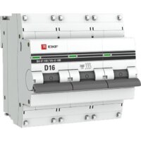 EKF PROxima ВА 47-100 3P 16A (D) 10kA mcb47100-3-16D-pro